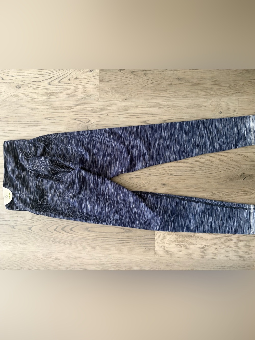 Women's Space-Dye Leggings - Blue